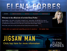 Tablet Screenshot of elenaforbes.com